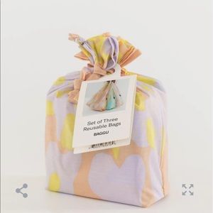 Baggu set of three bags tie dye BNWT